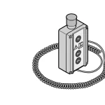 Comando esterno DTH-T per pedane di carico