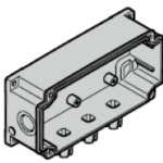 Scatola di derivazione per sicurezza sul bordo di chiusura Cod. 638197