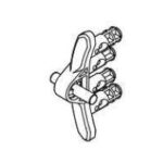 Terminale ancora antitempesta ST cod. 9701694 HORMANN