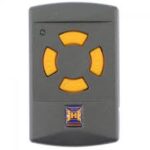 Minitelecomando HS4 cod. 437038 tasti arancio frequenza 433 MHz Hormann