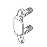 Terminale ancora antitempesta KS serranda cod. 9701693 HORMANN