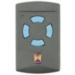 Minitelecomando HS4 cod. 437442 tasti blu frequenza 868 MHz Hormann