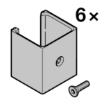 Supporto barriere a raggi infrarossi
