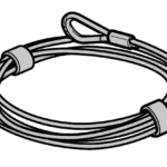 Cordino di sollevamento Ø4mm, L. 6.070mm