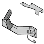 Fotocellula a scorrimento anticipato VL2-LE, a sinistra