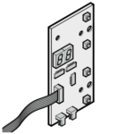 Scheda elettronica display