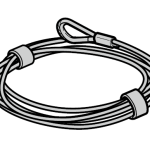 Cordini di sollevamento Ø 3mm, app. L